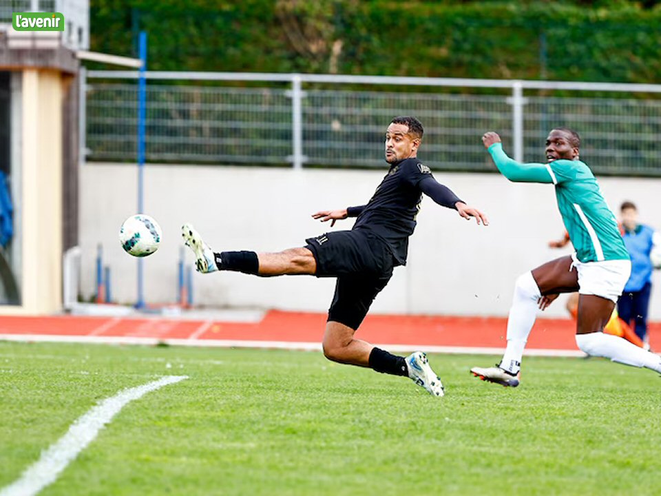 Curtis Kabeya avait rendu espoir aux Merles peu avant le repos. ©EdA - Christophe Béka 