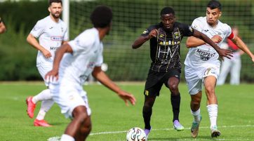 Comme à l’aller, Perreira et les Namurois ont été submergés. ©EdA - J-Ph. Pickar 