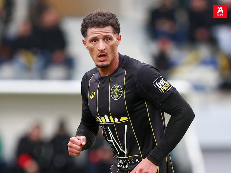 Walid Aabdi a assuré le point d’un très joli but... ©EdA - J-Ph. Pickar