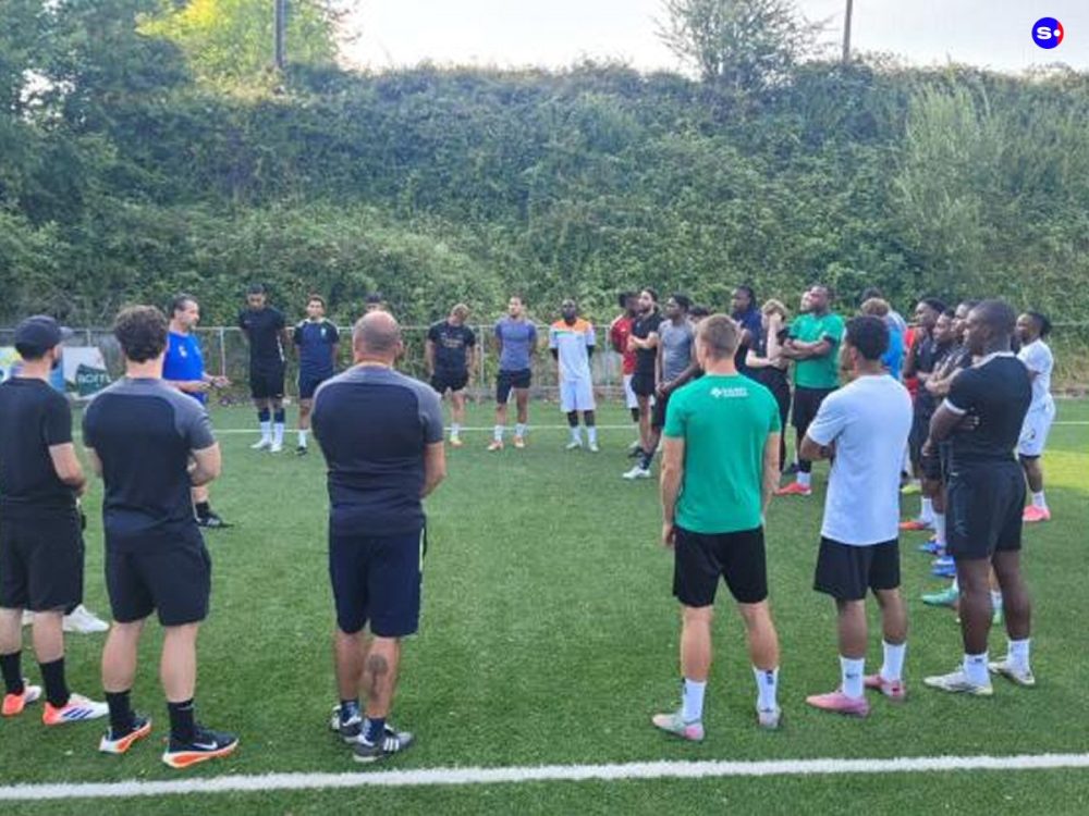 Beaucoup de monde sur le terrain à Fosses. - V.C. (Sud Presse)