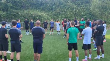 Beaucoup de monde sur le terrain à Fosses. - V.C. (Sud Presse)